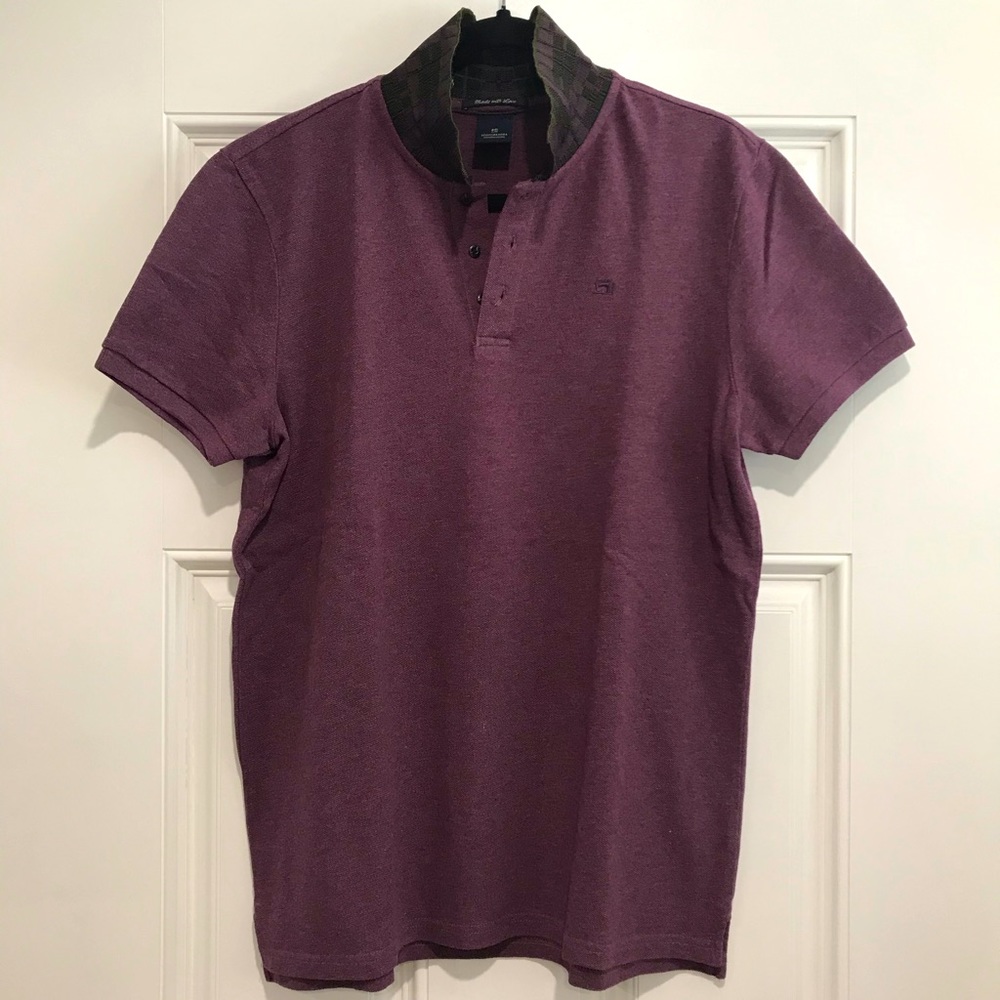 Scotch & Soda Polo Purple Shirts Size L